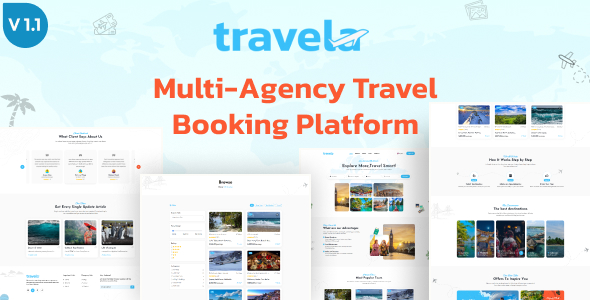 Travela - Multi-agency Travel Booking Platform