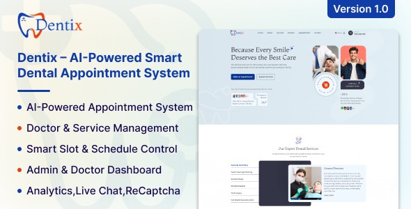 Dentix - AI Powred Smart Dental Appointment System